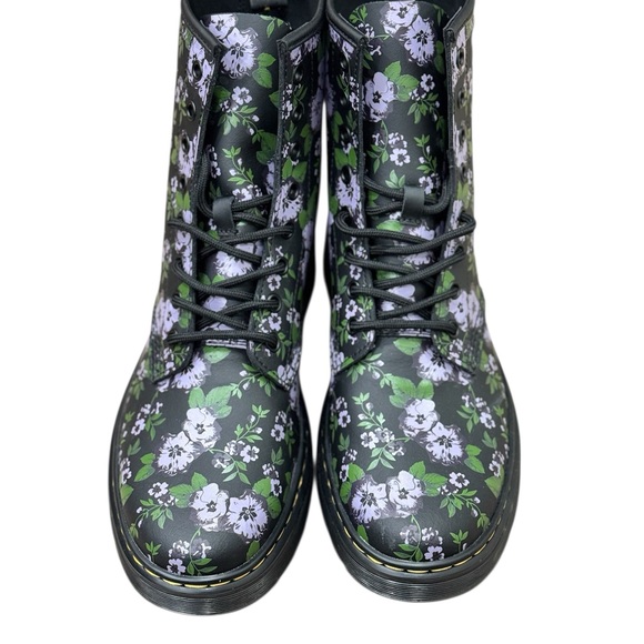 Dr. Martens Zavala Primrose Floral Hydro Combat Boots Womens Size 10 | 32099649 - Picture 3 of 4